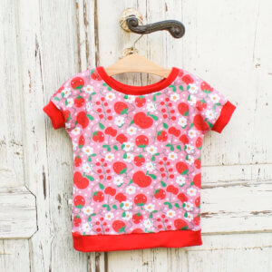 Bio T-Shirt "Erdbeeren" & "Kirschen"