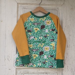 Bio Sweatshirt, BioSweat "Dschungel"